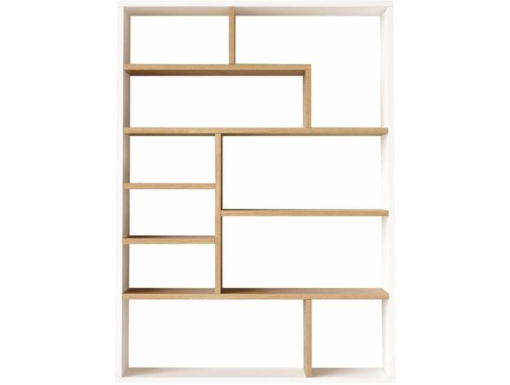 Bücherregal Georis Natur/Weiss Holzwerkstoff B 90 cm H 123.6 cm