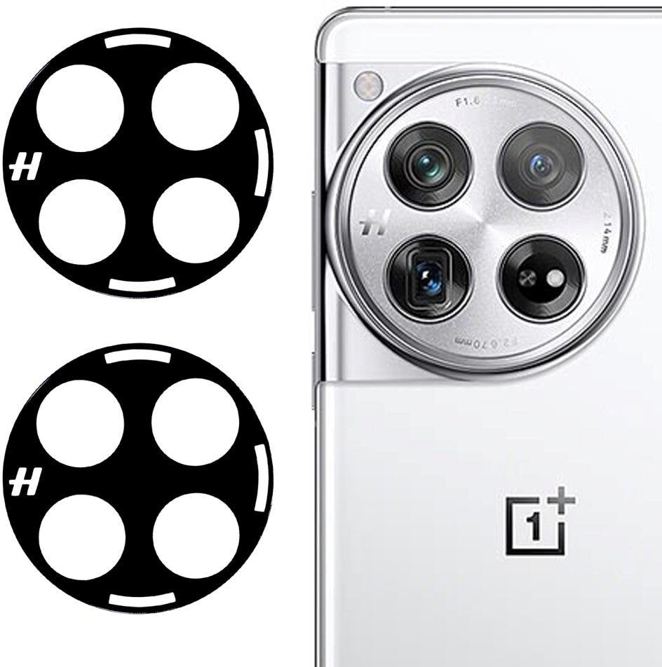 INCOVER OnePlus 12 Kamera Beskyttelsesglas - 2 stk. - Gennemsigtig