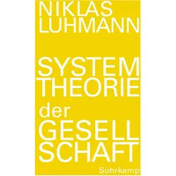 Systemtheorie der Gesellschaft, Fachbücher von Niklas Luhmann