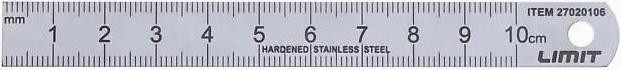Stalen meetlint 100 mm