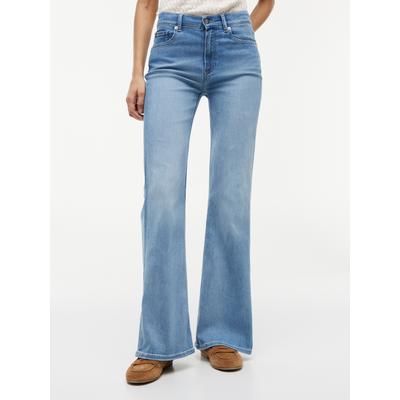 Tommy Hilfiger "FLARE KATY RW" Baumwollmischung, Stretch, in ausgestellter Form