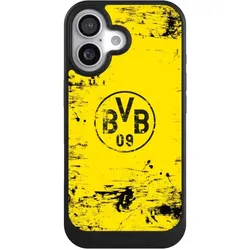 Nivocase Hülle für Apple iPhone 17 Handyhülle NIVOcore Case Schwarz BVB Borussia Dortmund Offizielles (Apple iPhone 17), Smartphone Hülle, Schwarz
