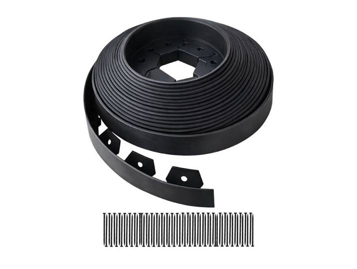 Relaxdays Bordure souple en plastique