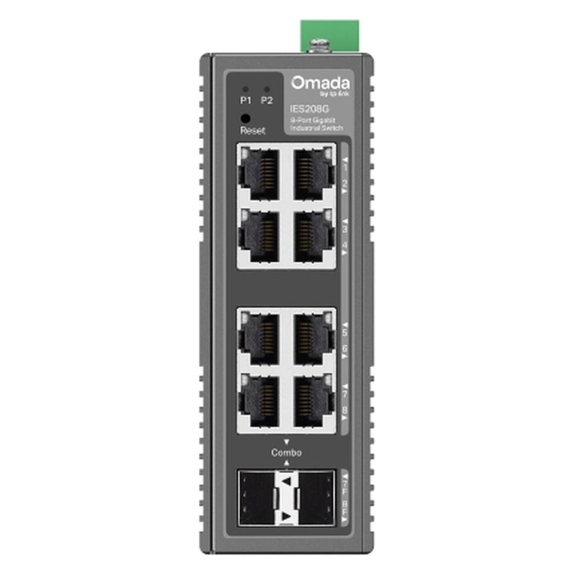 TP-Link Omada Switch 8x Gb Industrial IES208G (8 Ports) (IES208G(UN))
