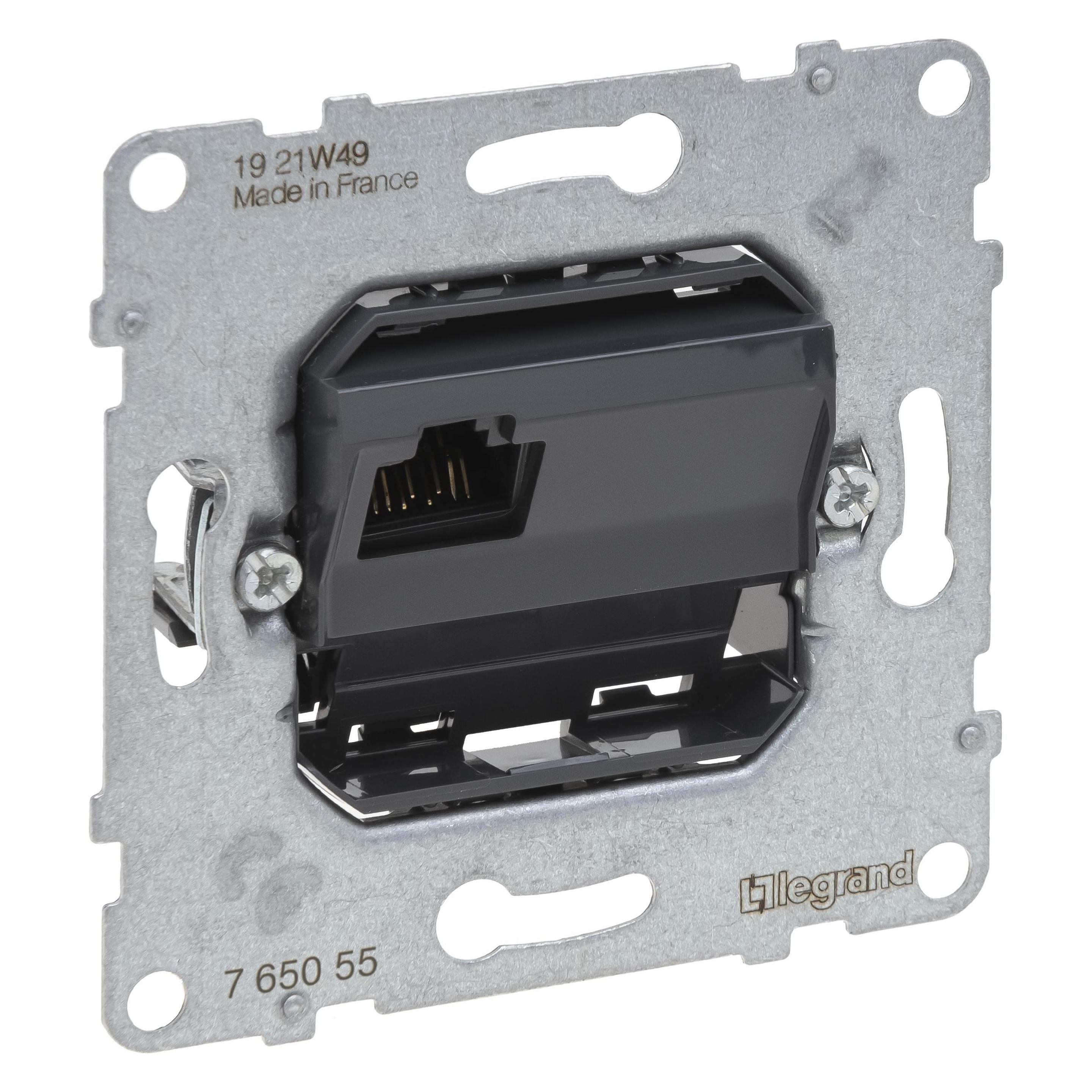 Legrand SEANO Datendose RJ45, Einsatz, Kat. 5e, UTP, ungeschirmt, 765055 (765055)