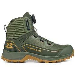 Garmont, Herren, Wanderschuhe, Trace Mid Boa Gtx (47), Grün, Gelb