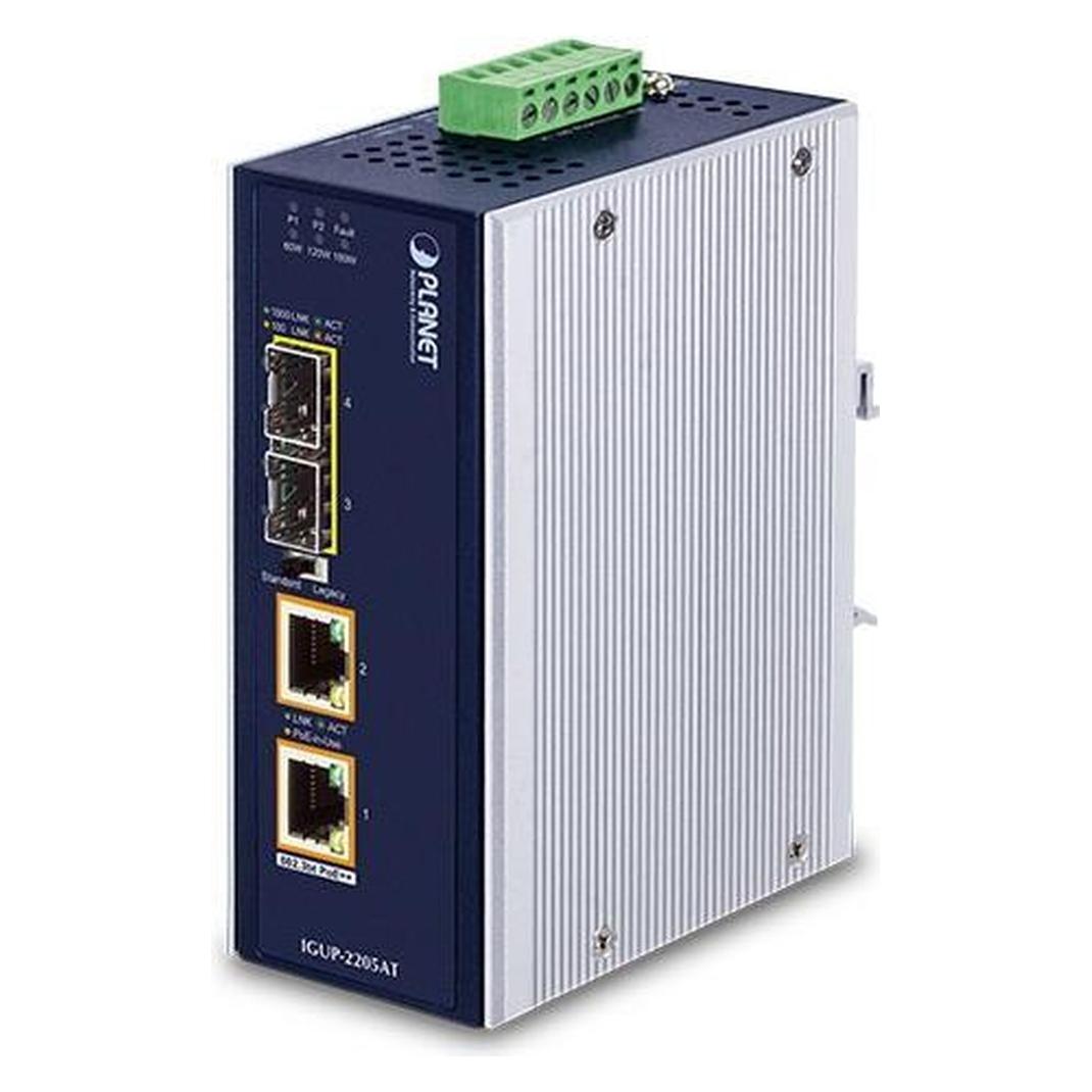 Planet Industrial 2-Port 100/1000X (IGUP-2205AT)
