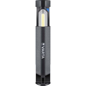 Varta Arbeitsleuchte 18646 Work Flex Telescope, LED, 250 Lumen, IPX4 Spritzwasserschutz, mit Magnet & Batterie