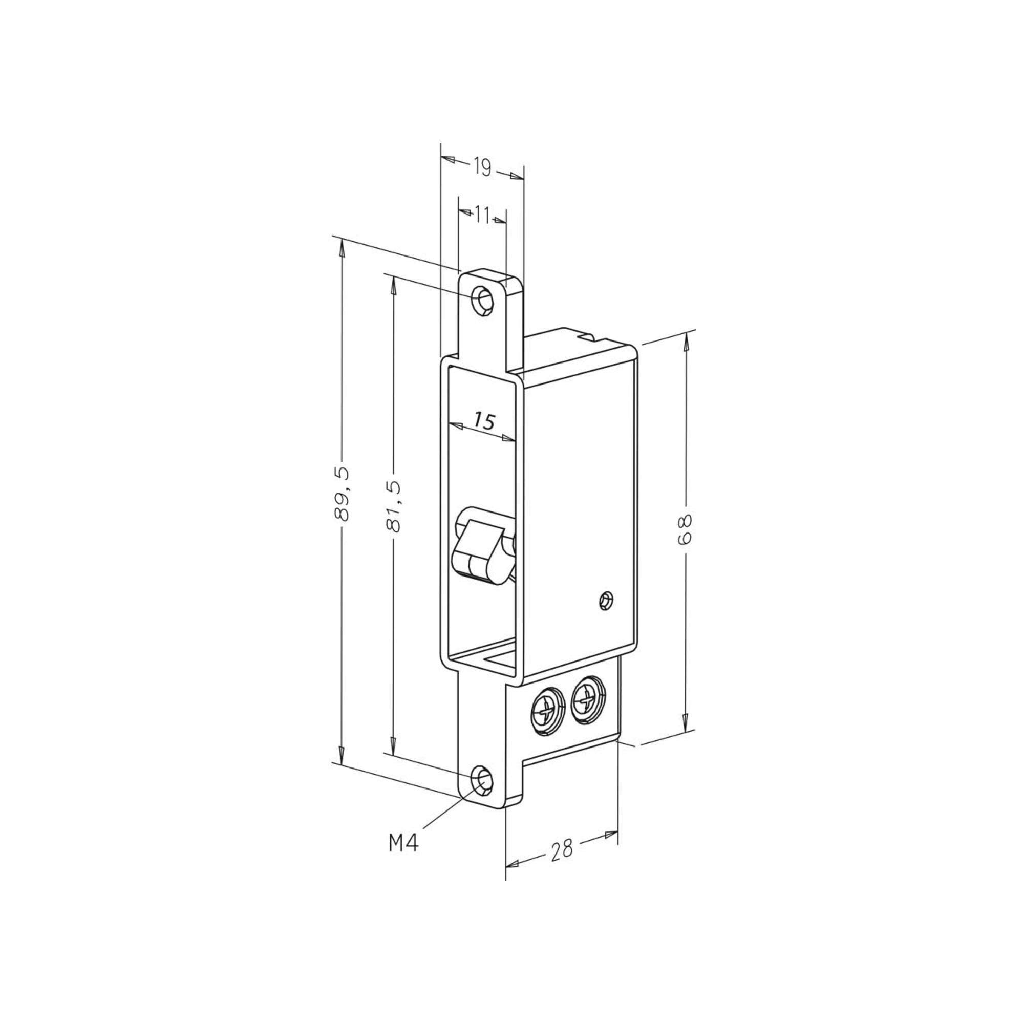 Assa Abloy effeff Riegelschaltkontakt 875-10-------00 (1208640)