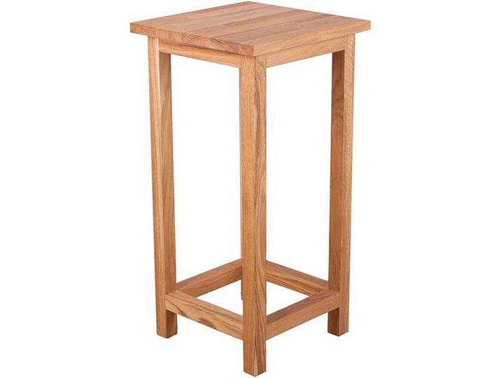 GARTENHOCKER Eichefarben geölt