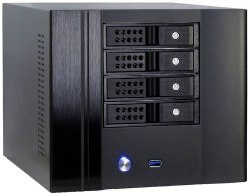 Inter-Tech SC-4004 Mini-Tower PC-Gehäuse Schwarz