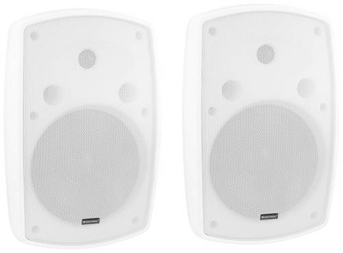 Omnitronic On-Wall-Lautsprecher Weiß 120W 2St.