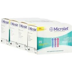 Microlet Lanzetten Farbig 100 St