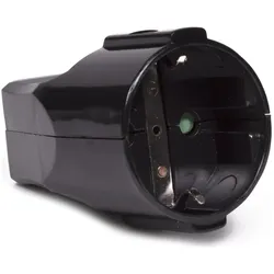 Benson, Netzstecker + Netzkupplung, Stecker weiblich + Erde schwarz