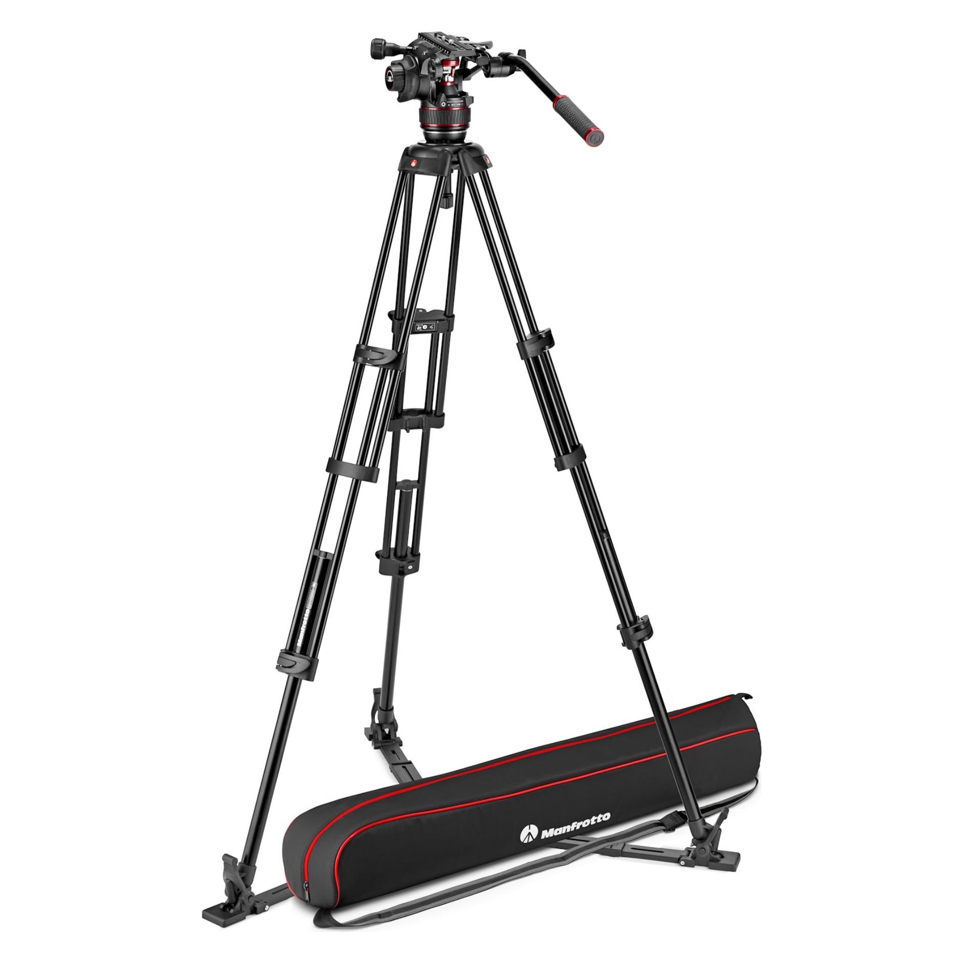 Manfrotto Nitrotech 608 & Alu Twin GS (Metall) (MANMVK608TWINGA)