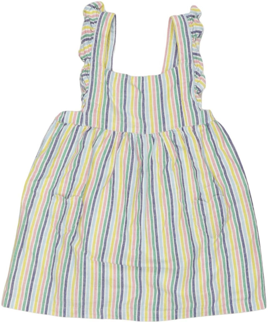Baby Boden Mädchen Kleid, Mehrfarbig, Gr. EU 98, Baumwolle - Second Hand