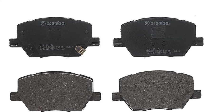 Brembo Bremsbelagsatz, Scheibenbremse P23164 Für Fiat Jeep Alfa Romeo (Gac Fca) Chrysler