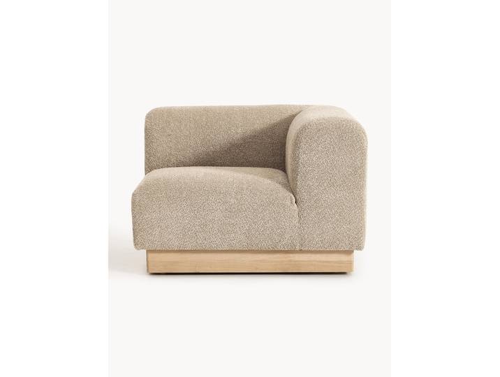 Eckmodul Natalie aus Teddy-Bouclé