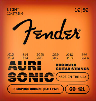 Fender 60-12L Phos Bronze 12Stg 10-48