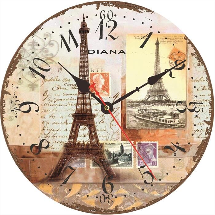 ELITE-DIANA Orologio Da Parete 141 310 P-paris