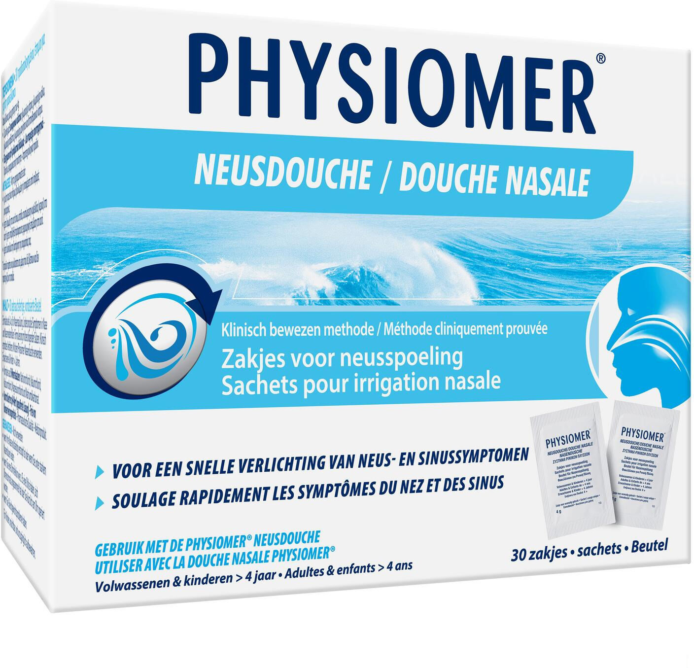 Physiomer Sel De Mer (Douche) 30 Sachets