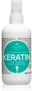 Kallos KJMN Professional Keratin spray sem enxaguar para cabelo 200 ml. KJMN Professional Keratin