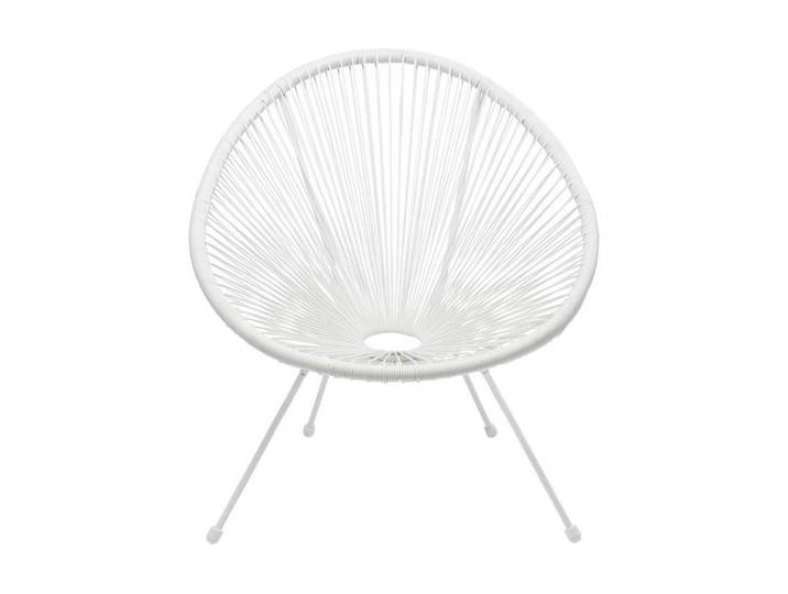 Stuhl KARE DESIGN Acapulco Weiss , bunt (braun, grün), B:51cm H:60cm T:40cm, Stühle, Stuhl