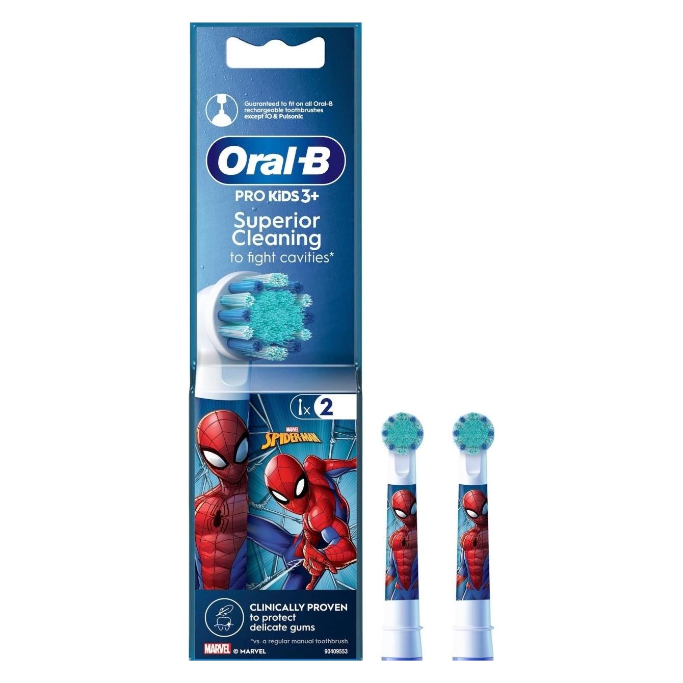 Oral-B Ersatzkopf Kids Spiderman (2x) (EB10S SPIDERMAN)