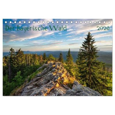 Der Bayerische Wald (Tischkalender 2026 DIN A5 quer), CALVENDO Monatskalender