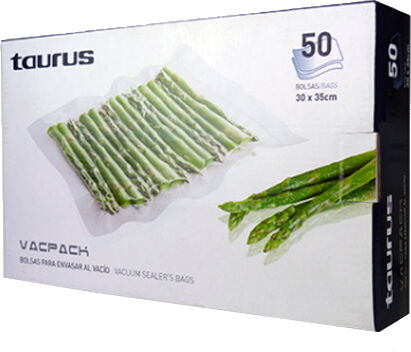 Taurus Sacos Vácuo  Bolsas Vac6000 30x35 cm