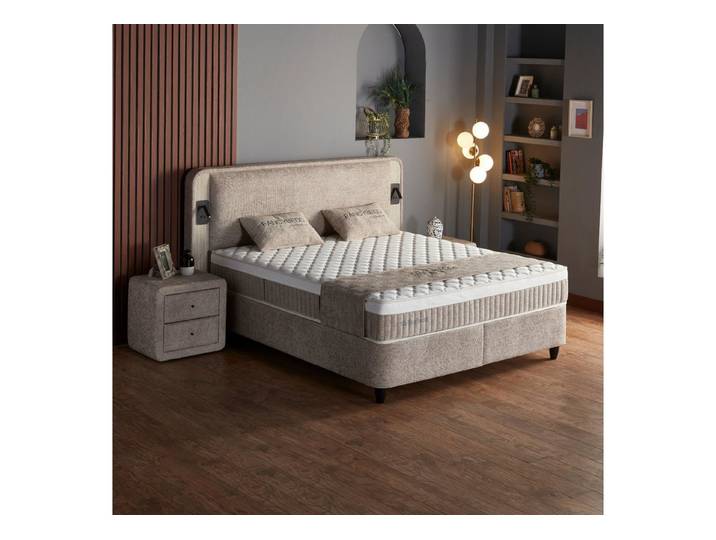 gowoll Boxspringbett mit Matratze Bett Stauraumbett mit Betkasten inkl. Lieferung (Boxspringbett Set), inklusive Matratze