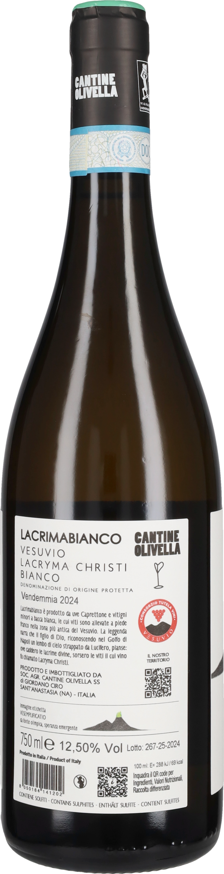 Lacryma Christi del Vesuvio 'Lacrimabianco' Cantine Olivella 2025