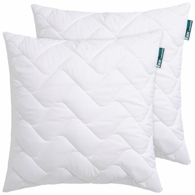 Microfaserkissen FAN "Hollofil Active m. MF-Bezug", weiß, B:80cm L:80cm, Bezug: 100% Polyester, Kopfkissen, volles Temperatur- und Feuchtigkeitsmanagement