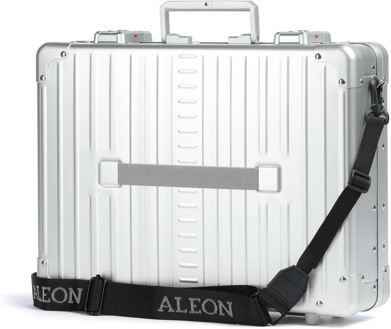 Aleon Classic 17 Aktentasche, silber