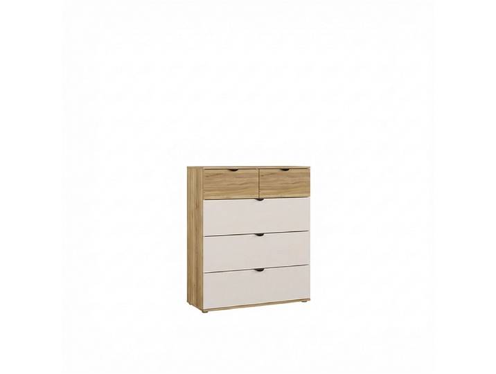 Kommode SUMICA 5 Schubladen 34.8x89.9x107.3cm holz dekor