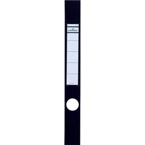 Durable Rückenschilder Ordofix 809101, schwarz, 40 x 390mm, Einsteckschild, 10 Stück