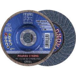 PFERD TOOLS 67788025 Z Sgp Strong Steel Fächerschleifscheibe Durchmesser 125 mm Körnung (num) 36 10 St.