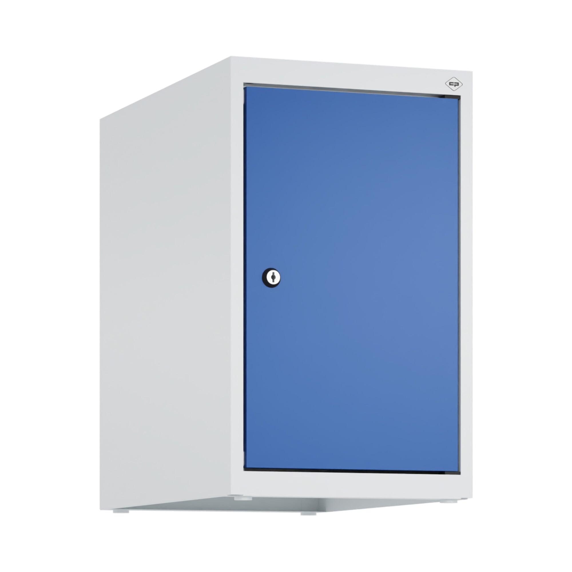 C+P Aufsatzschrank, 7035/5010 500x300x500mm Verschluss Zylinderschloss 1 Abteile ; C + P Möbelsysteme (080090-10|S10018)