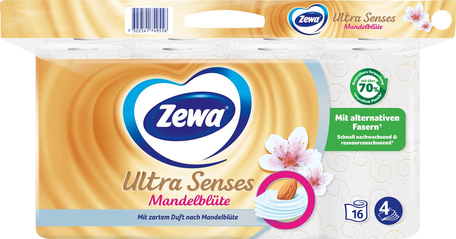 Zewa Toilettenpapier Mandelmilch 4-lagig 836290