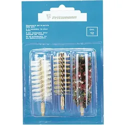 Bürstenpackung 3-teilig mit Messingbürste Kal. 20