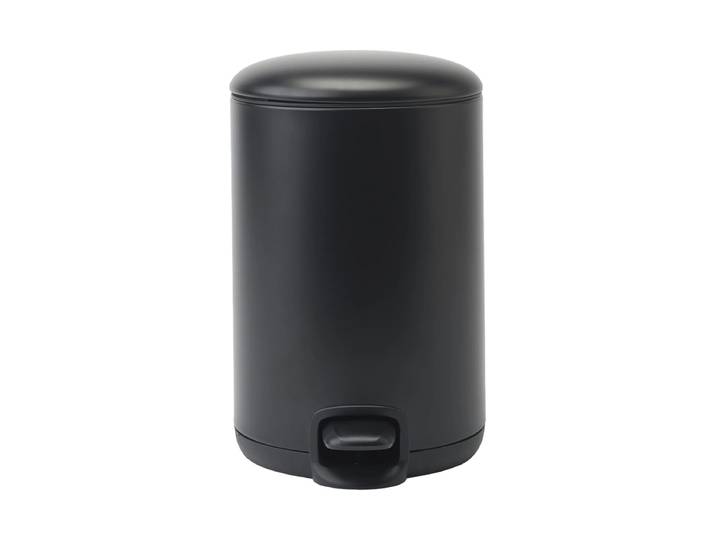Design Treteimer „KAZ“ 3 Liter Schwarz Aquanova