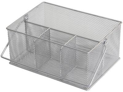 ybmhome Mesh Condiment Caddy / Kitchen Supply, Utensil, Napkin Holder, 1151mb