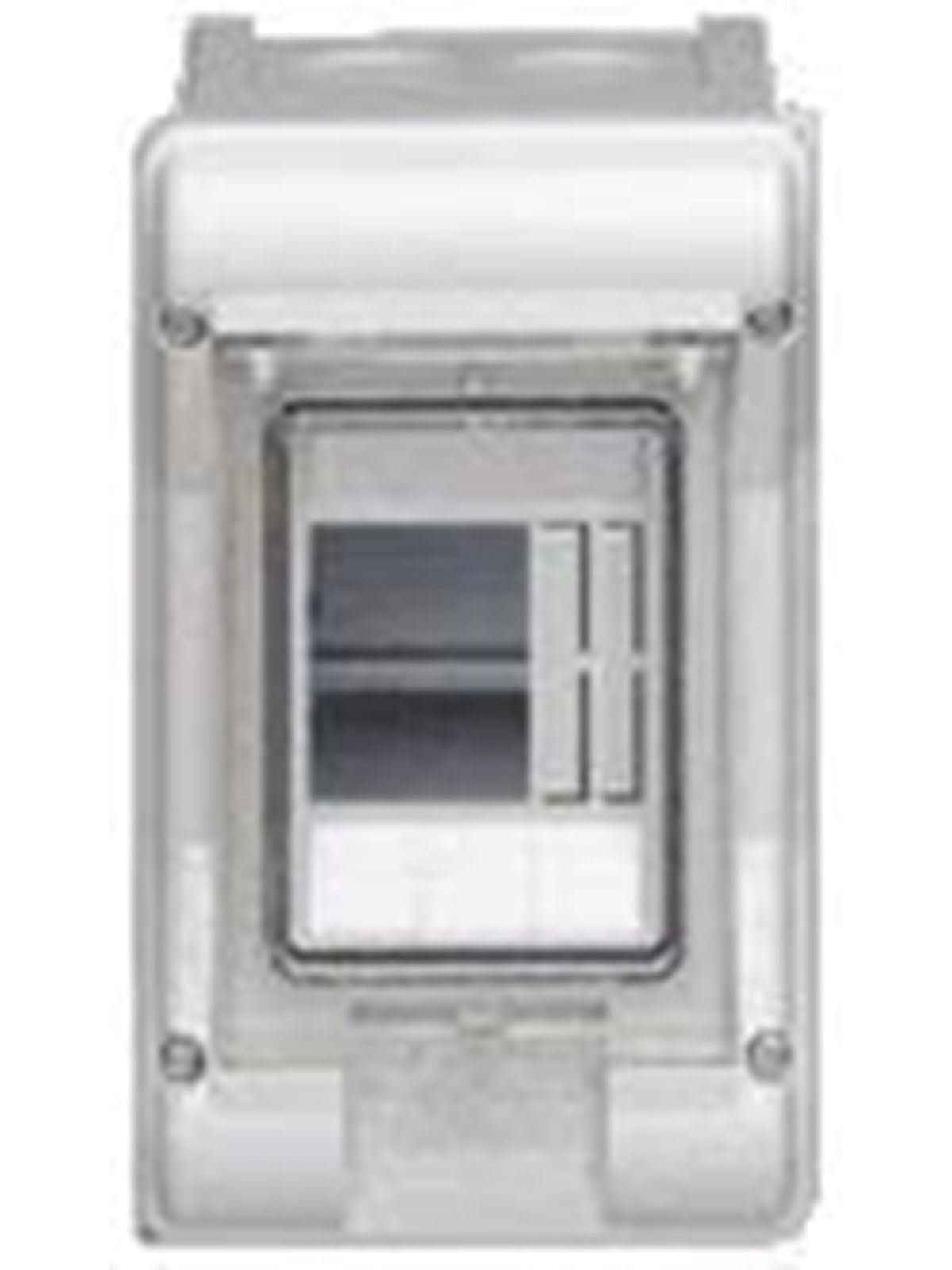 Hager Enclosure 3 module 1 row ip65