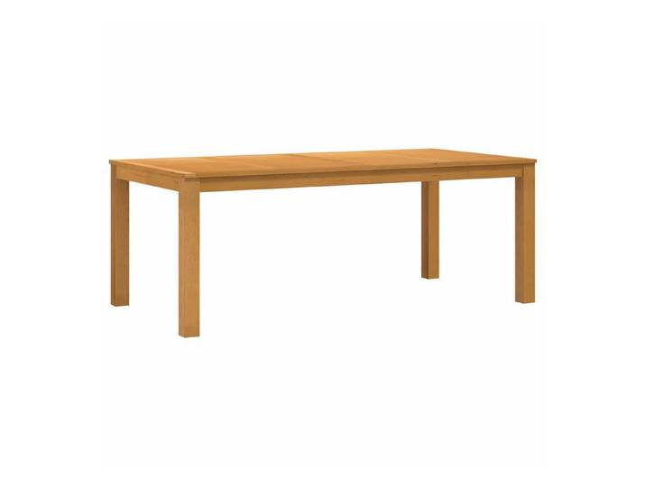 vidaXL Esstisch Esstisch 200 x 100 x 75 cm Massivholz Eiche Natur Rechtwinklig (1-St), Esstisch 200 x 100 x 75 cm Massivholz Eiche Natur Rechtwinklig