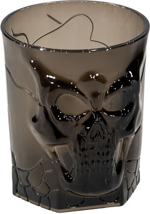 Becher "Totenkopf", schwarz