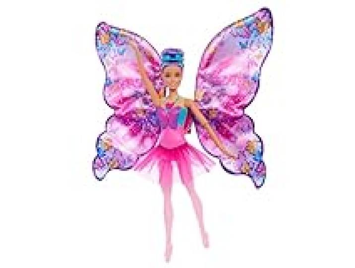 Barbie Poupée Danseuse Papillon 2-en-1