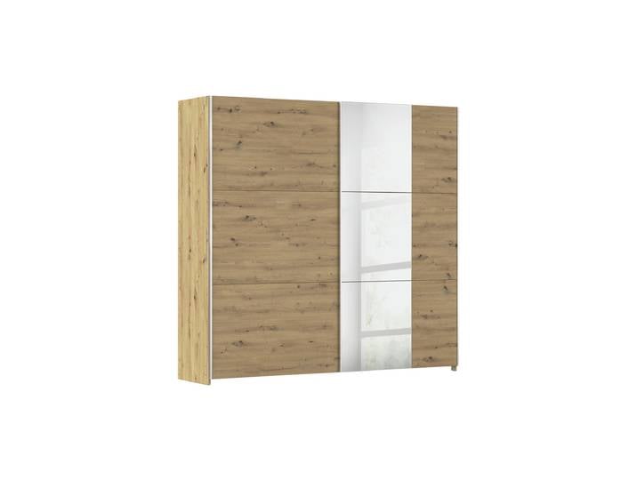 Schwebetürenschrank Spiegel Artisan Eiche 218 cm - rauch - KRONACH