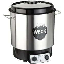 Weck Wat 25, Einkochautomat, Silber