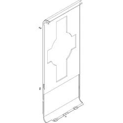 BOSCH Ersatzteil TTNR: 87186505210 Seitenwand LHS