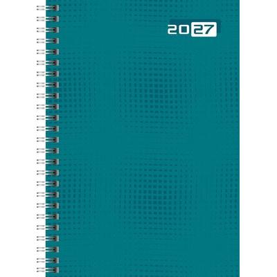 rido/idé 7021007047 Buchkalender Mod. futura 2 2027 A5, Papier, petrol